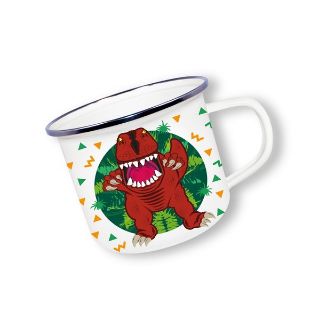 Obrázek z Hrnek smalt - t-rex 375ml (6) 